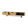 Szafka RTV-54 Drewno Lite Dąb Loft Lakier Rozmiary od 100 cm do 200 cm PREMIUM